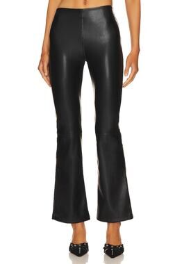 Heartloom Faux Leather Black Farris Pants Size M NWT